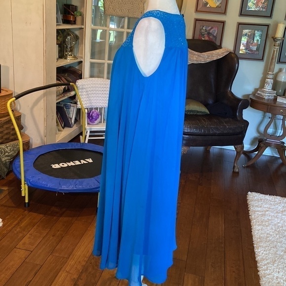 JOAN Rivers beautiful blue dress!! - Picture 4 of 8